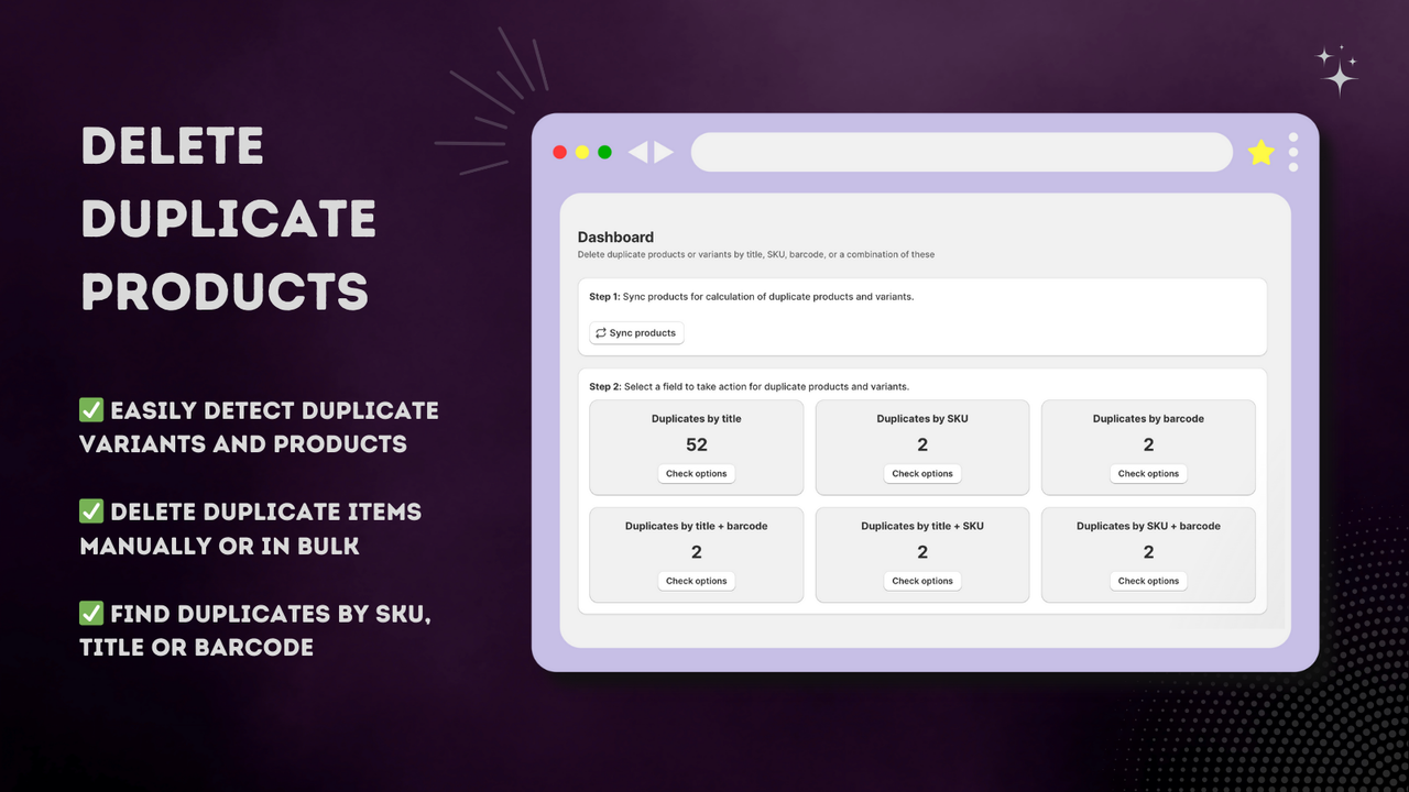 How to delete duplicate shopify products