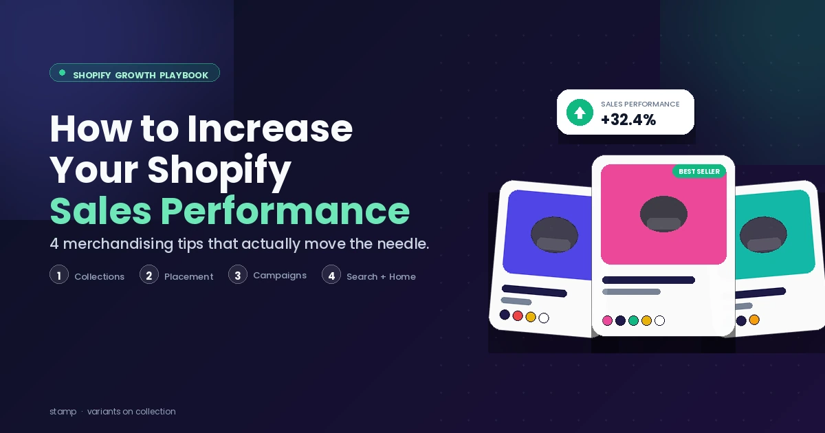 How to Increase Shopify Sales Performance: 4 Tips That Actually Work ...